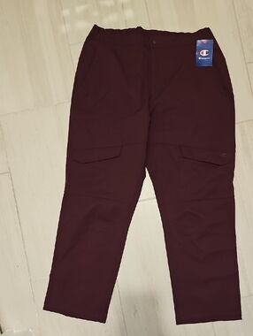 Champion Men’s Burgundy Cargo Pants